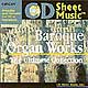 Baroque Organ Works, Sheet Music in Printable Files on CD-Rom