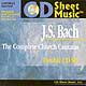 Bach Church Cantatas Complete, Sheet Music in Printable Files on CD-Rom